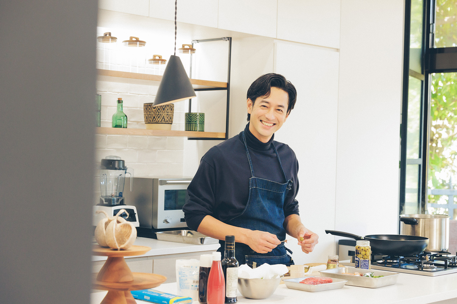 竹財輝之助の料理企画『輝's Kitchen（仮）』がスタート！ 猪塚健太を